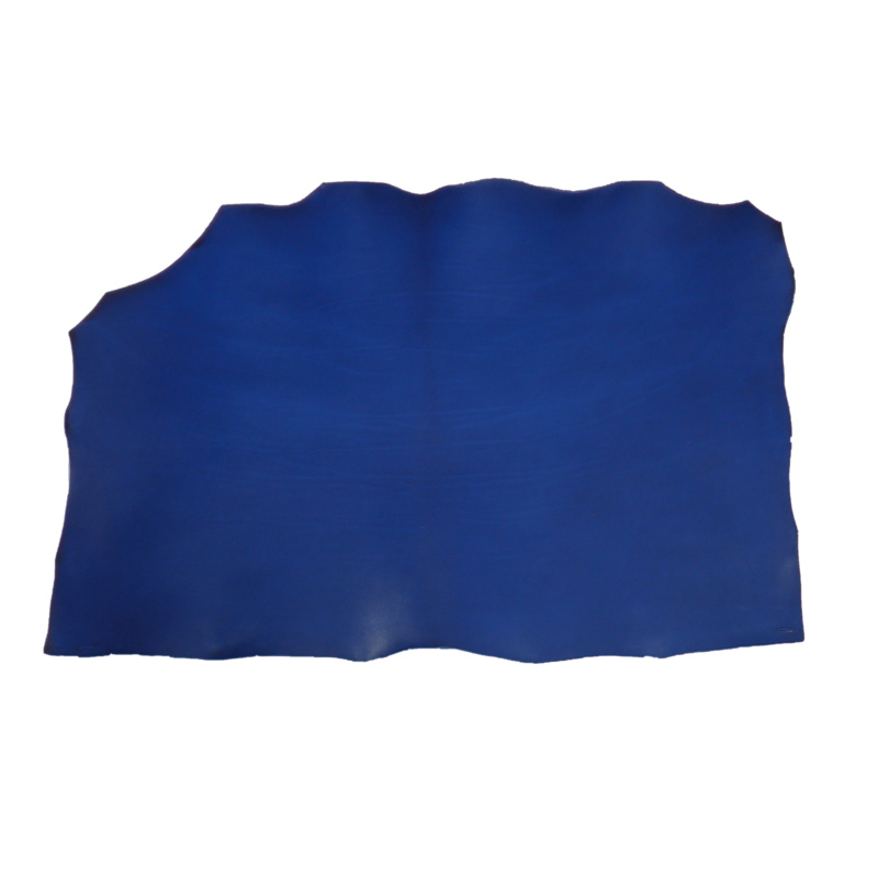 Blankleder Jeansblau