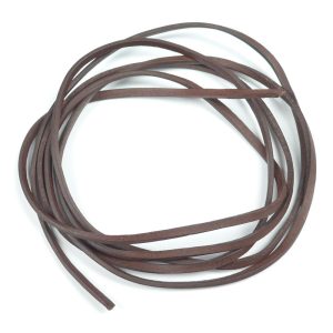 Narbenfellriemen Braun 2 m
