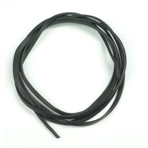 Narbenfellriemen Schwarz 2 m
