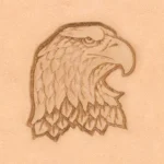 Adler Kopf, rechts, 3D Stempel