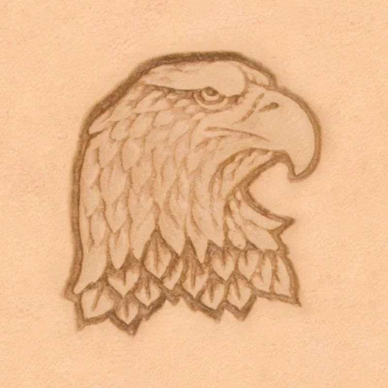 Adler Kopf, rechts, 3D Stempel