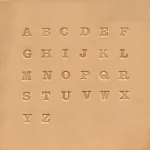 Alphabet-Set Serif 1/4"