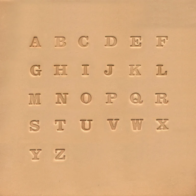 Alphabet-Set Serif 1/4"
