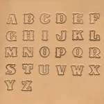 Alphabet- Set Standard 3/4“