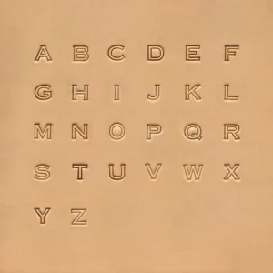 Alphabet- Set Block 1/4”