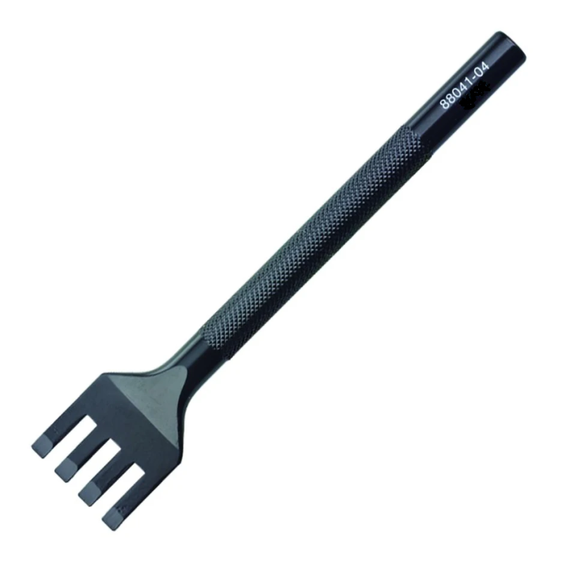 Chisel Lacing Stitching 4 Zähne gerade, 3 mm