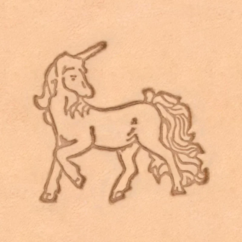 Einhorn, 3D Stempel