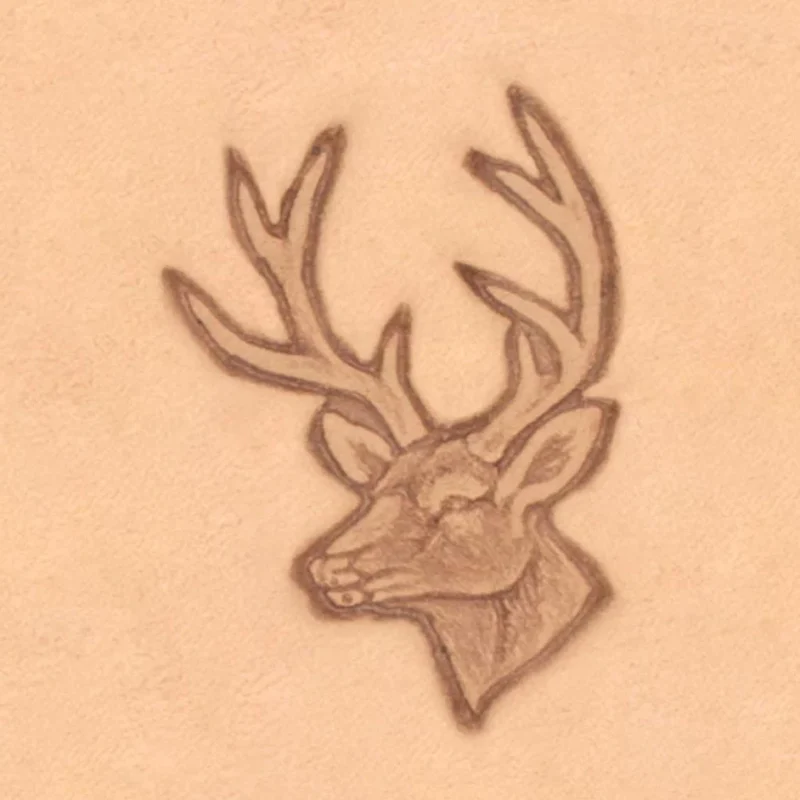 Hirschkopf, 3D Stempel