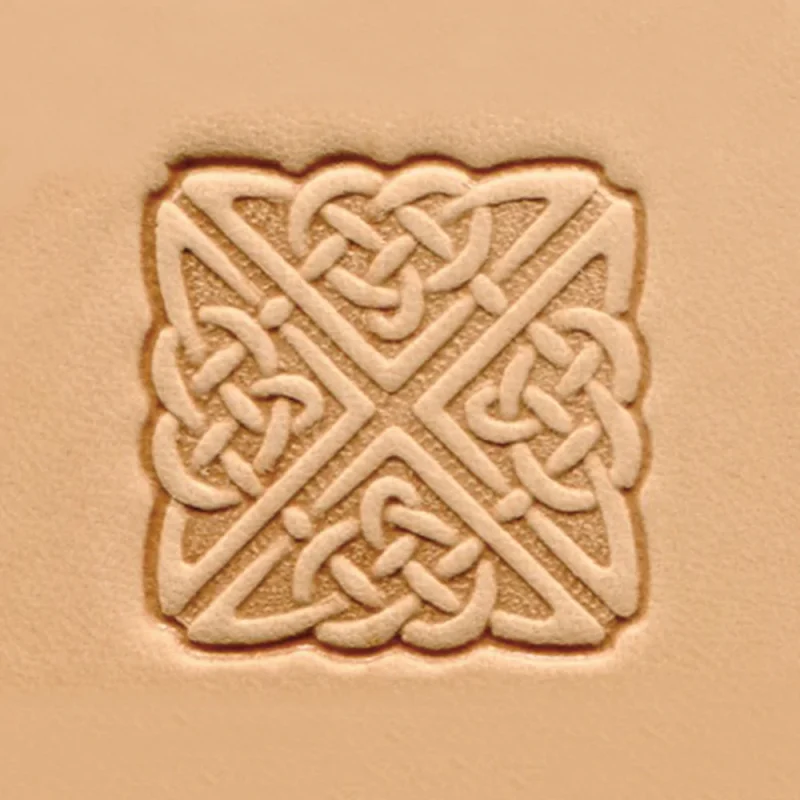 Keltisches Quadrat 3D Stempel