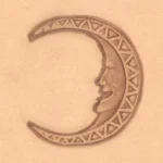 Mond Gesicht, 3D Stempel