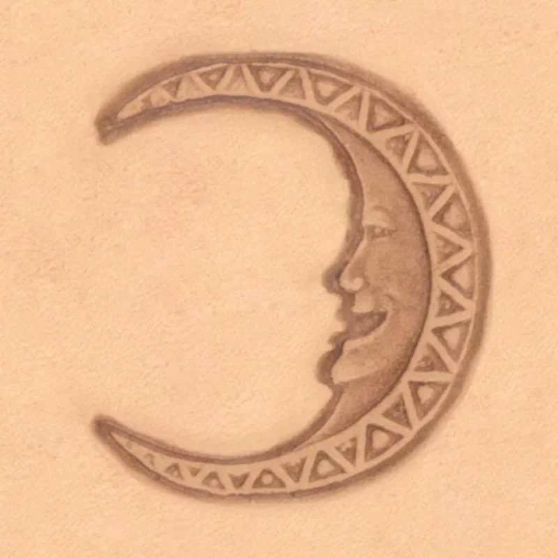 Mond Gesicht, 3D Stempel
