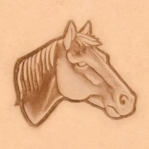 Pferdekopf, rechts, 3D Stempel