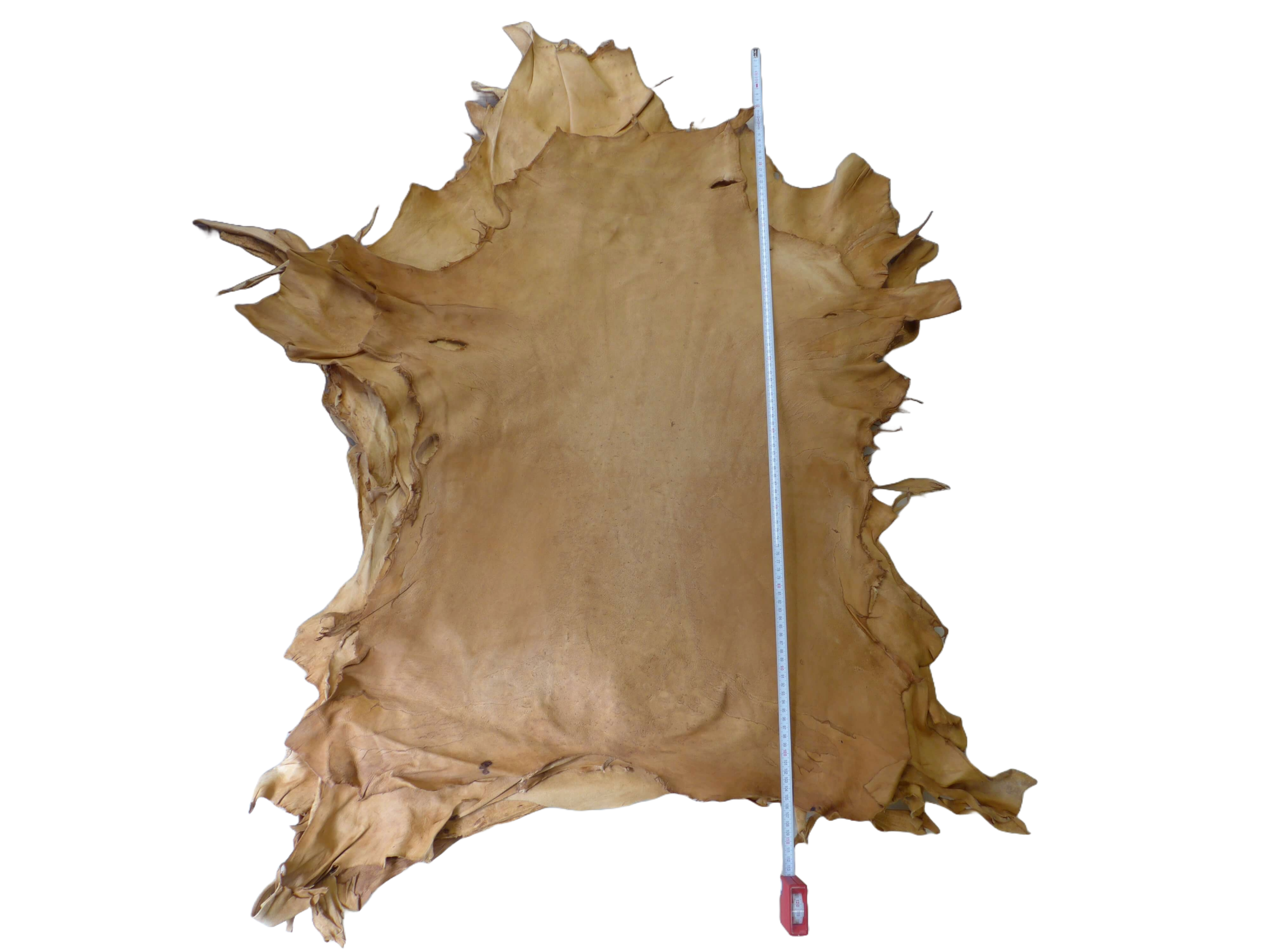 Sämisch gegerbtes Rehleder