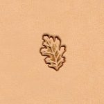 punzierstelpel Eichenblatt links