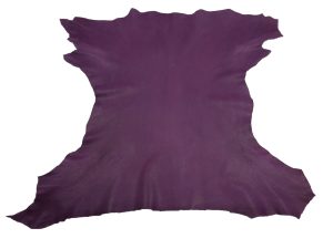 ganze Ziegenlederhaut vegetabil gegerbt farbe lila